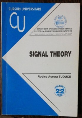 SIGNAL THEORY - RODICA AURORA TUDUCE foto