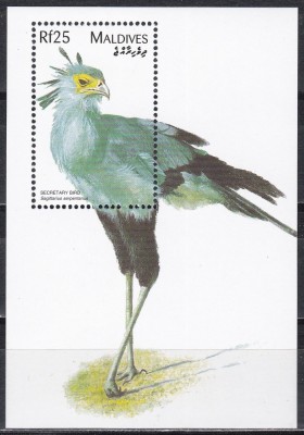 Maldive 1997 - Păsări, Colita, MNH foto