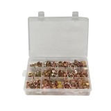 Trusa coliere metalice tip arc 6.5-18 mm, 160 piese