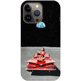 Husa compatibila cu Apple iPhone 13 Pro Max model Retromania, Silicon, TPU, Viceversa, Transparent, Carcasa