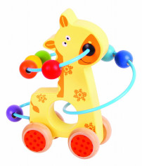 Jucarie dexteritate - Girafa PlayLearn Toys foto