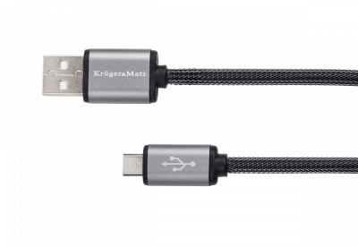 Cablu USB la micro USB 1m Profesional Kruger&amp;amp;Matz foto