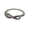 Inel argint 925, infinit mare cu zirconiu colorat m 51