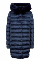 Jacheta textil dama, din poliamida, marca Geox, W9425Y-T2411-42-06, bleumarin 44 foto