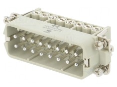 Conector HDC Inserturi Contact Tată 16A 16P