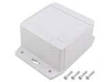 Carcasă Universală cu Lame de Fixare 104x106x62mm