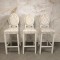 SET 3 SCAUNE FLY2 DE BAR DIN LEMN TAPITAT disponibil un set