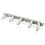 Organizator pentru cabinet 19&quot; 1U cu inele verticale/orizontale gri, Value 26.99.0345