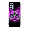 Husa compatibila cu Oppo A74 5G model Tripping cat, Silicon, TPU, Viceversa, Transparent, Carcasa