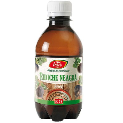 Sirop Ridiche Neagra 250ml Fares foto