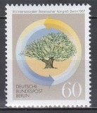Germania Berlin 1987 - Congresul Botanic Internațional, MNH