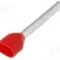 Terminal cu compresie, cablu 1mm2, cositorit, WEIDM&Uuml;LLER - 9037460000 H1,0/25D ZH R