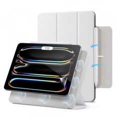 Husa pentru Apple iPad Pro 13 (2024), ESR, Rebound, Alba foto
