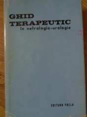 GHID TERAPEUTIC IN NEFROLOGIE-UROLOGIE-C. ZOSIN, N. MANESCU, B. STEFANOVICI, M. DAVID foto