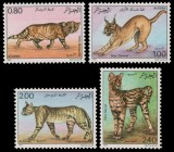 ALGERIA 1986 FAUNA FELINE