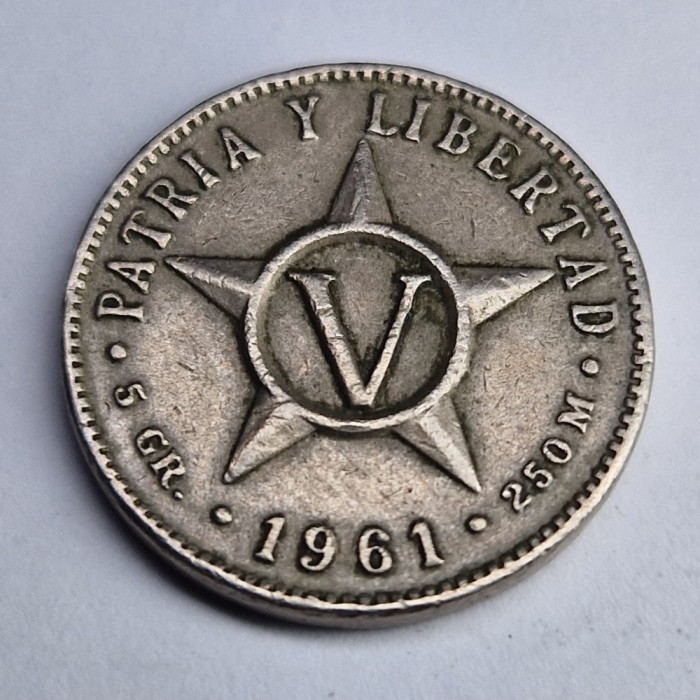5 Centavo 1961 - Cuba