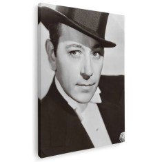 Tablou George Raft, actor, alb, negru 1504 Tablou canvas pe panza CU RAMA 20x30 cm