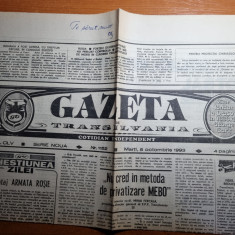 ziarul gazeta de transilvania 5 octombrie 1993-art. caritas,etapa diviziei A