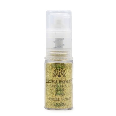 Spray uscat pentru ombre, pentru unghii, Glitter LSY 02 foto