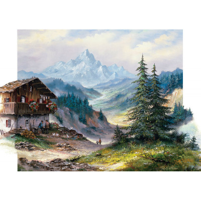 Puzzle 1000 piese - Green Valley foto