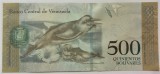 Cumpara ieftin BANCNOTA EXOTICA 500 BOLIVARES - VENEZUELA, anul 2017 *cod 465 = UNC