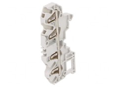 Conector de &icirc;mbinare șine 0,2-2,5mm&sup2; 4 borne gri SNK
