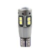 Bec LED Auto Techstar T10 W5W Alb Rece 6000K 12V 540lm, Pozitie, Plafoniera, Lumini zi, Numar inmatriculare, Interior