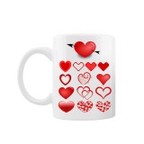 Cana alba personalizata, Heartsbundle, INOVATIX&reg;. 330ml