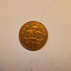 Moneda 2 Pence Anglia 2001