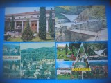 HOPCT LOT 3952 - 4 CARTI POSTALE-BAILE OLANESTI . -JUD- VALCEA-CIRCULATE, Circulata, Printata