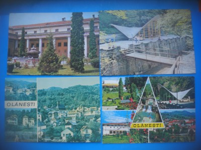 HOPCT LOT 3952 - 4 CARTI POSTALE-BAILE OLANESTI . -JUD- VALCEA-CIRCULATE foto