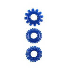 Set inele penis Rosy Gear Up Blue