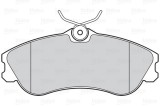 VALEO 302018 FIRST set placute frana,frana disc