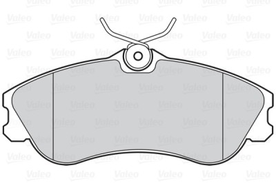 VALEO 302018 FIRST set placute frana disc foto