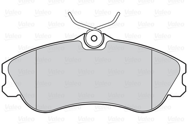 VALEO 302018 FIRST set placute frana disc