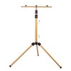 Trepied Proiector Dublu Dactylion, Reglabil 90-180cm, Metalic, Universal, Suport 2 Proiectoare, Urechi Cabluri, Galben
