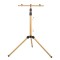 Trepied dublu pentru proiectoare, reglabil pe nivele, inaltimi reglaj 90 cm - 1.8 m
