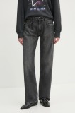 Pepe Jeans jeansi LOOSE ST JEANS LW NICKY femei high waist, PL204902XM8