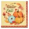 Set șervețele de Masă, Hello Fall, Multicolor, 33x33cm, 20 Bucăți, 2 Straturi, Oem