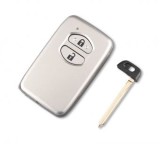 Carcasa cheie Topautochei&reg; pentru Toyota RAV4 Aurion Avalon Landcruiser Camry Highlander 2 butoane, Fara Brand