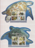 TONGA FAUNA ACVATICA MI. 1860-1867 WWF MNH, Nestampilat