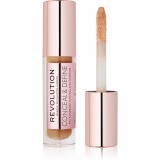 Makeup Revolution Conceal &amp; Define corector lichid culoare C12 4 g