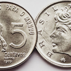 1774 Brazilia 5 centavos 1977 FAO – Zebu km 587 UNC