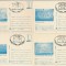 Set complet 12 intreguri postale Columna lui Traian 1980 (necirculate, tiparite - albastru) Stampila Expozitie Tinere Generatii