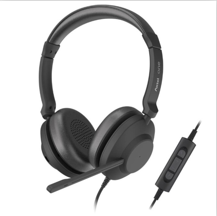 HEADSET AXTEL ONE STEREO HD AXH-ONE , Corded, Headset Conectivity
