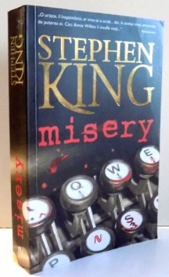 MISERY de STEPHEN KING, EDITIA A III-A , 2008 foto
