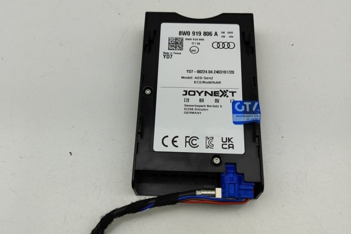 Modul imobilizator AUDI A6 C8 Avant 4A5 2024 OEM: 8W0919806A,8W0919806 31317779