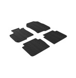 Set covorase auto din cauciuc Honda CR-V 09.2018-08.2022, Negru, Gledring, 4 buc.