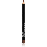 Cumpara ieftin NYX Professional Makeup Eye and Eyebrow Pencil creion de ochi cu trasare precisă culoare Dark Brown 1.2 g