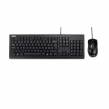 Cumpara ieftin Kit Tastatura + Mouse Asus U2000, cu fir, mouse 1000dpi,